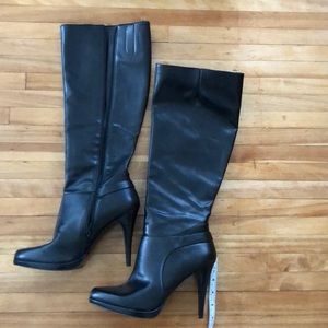 NWT Nine West Retta black boots 10M